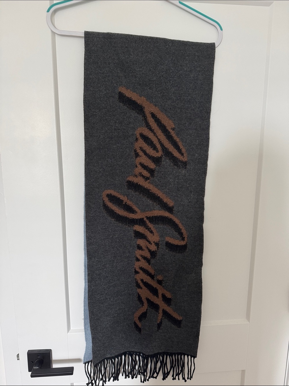 Paul Smith Grey Blue Brown Scarf